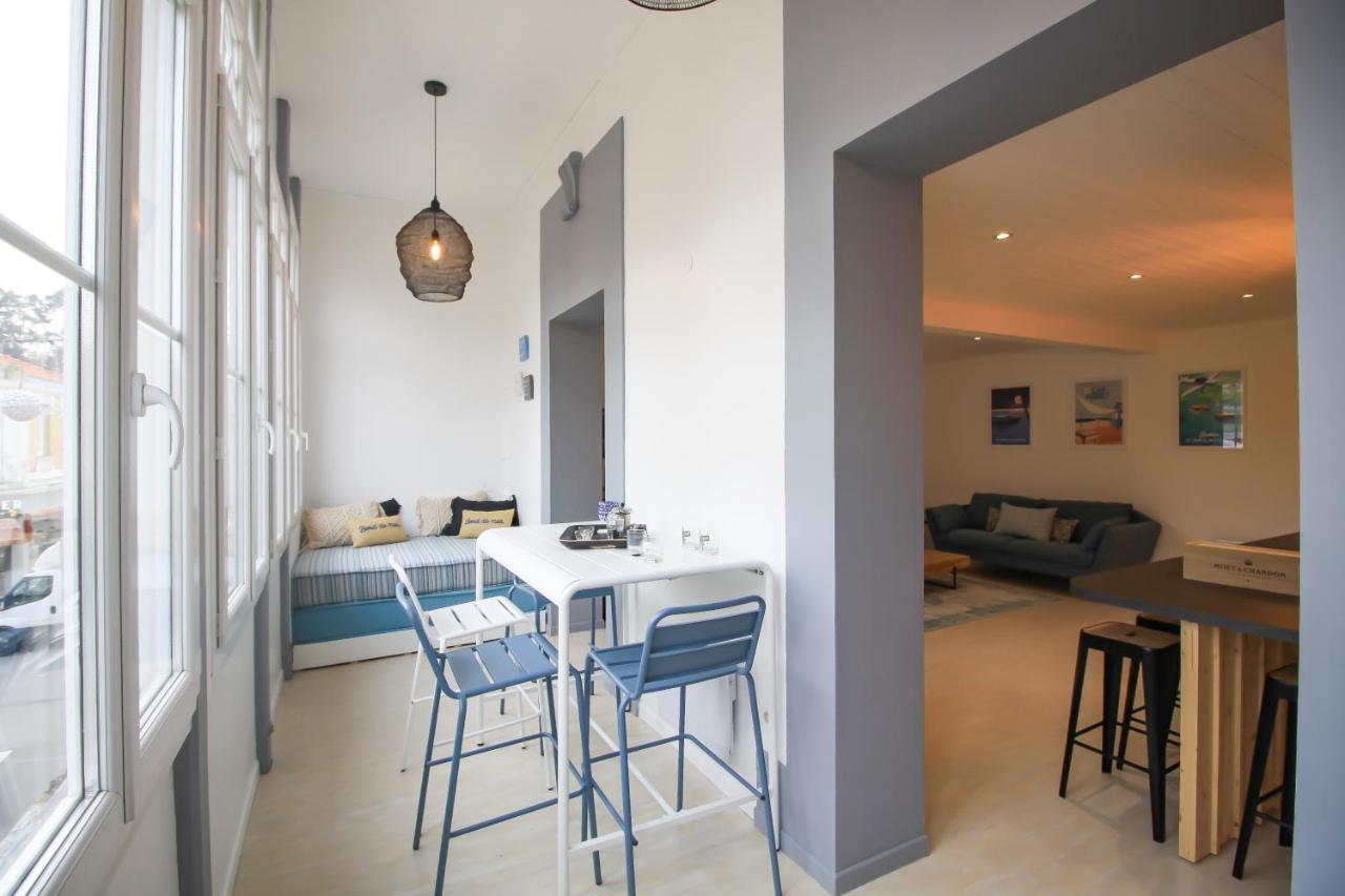 La Maison Bleue - En Plein Coeur D'Arcachon Kültér fotó